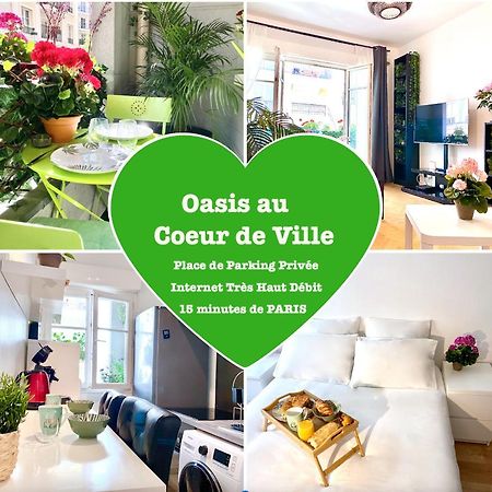 Oasis au Coeur de Ville Le Plessis-Robinson Extérieur photo